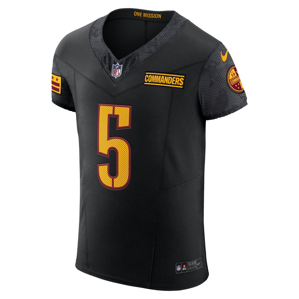 Washington Commanders Jayden Daniels Nike Burgundy Team Vapor F.U.S.E. Elite Jersey
