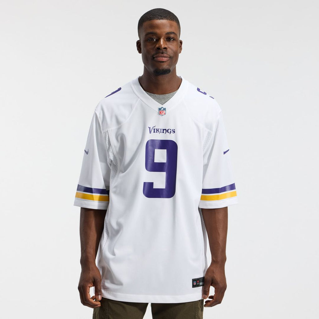 Minnesota Vikings J.J. McCarthy Nike White Game Jersey