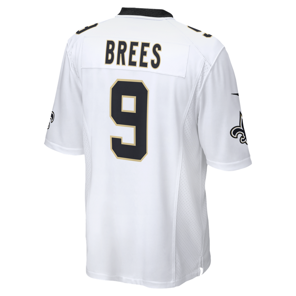 New Orleans Saints Drew Brees Nike White Game Jersey