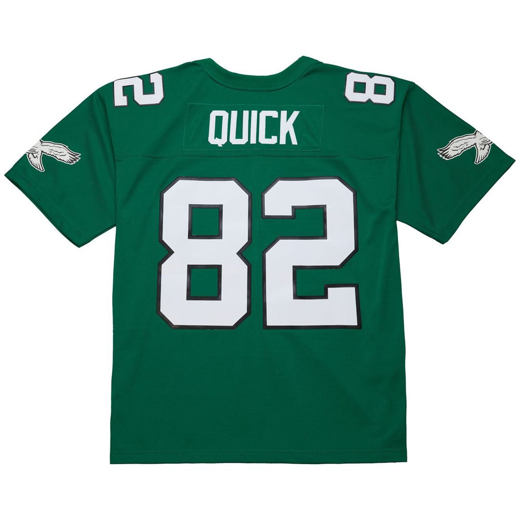 Philadelphia Eagles Mike Quick Mitchell & Ness Kelly Green Legacy Replica Jersey