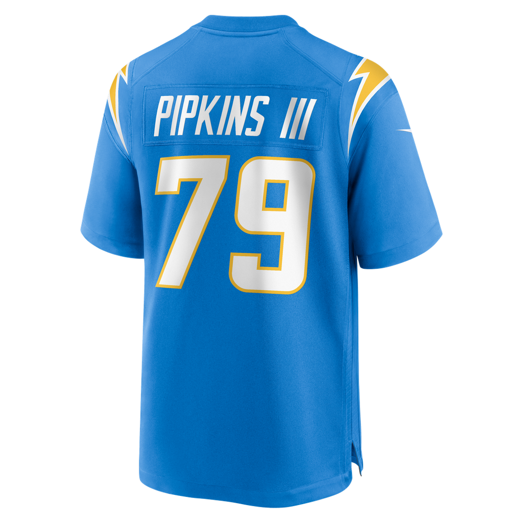 Los Angeles Chargers Trey Pipkins III Nike Powder Blue Game Jersey