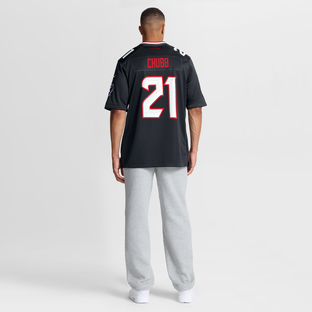 Houston Texans Nick Chubb Nike Navy Team Game Jersey