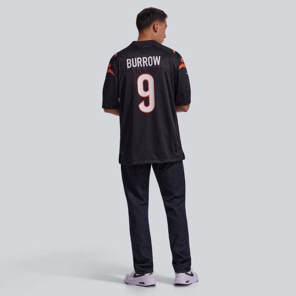 Cincinnati Bengals Joe Burrow Nike Black Player Game Jersey
