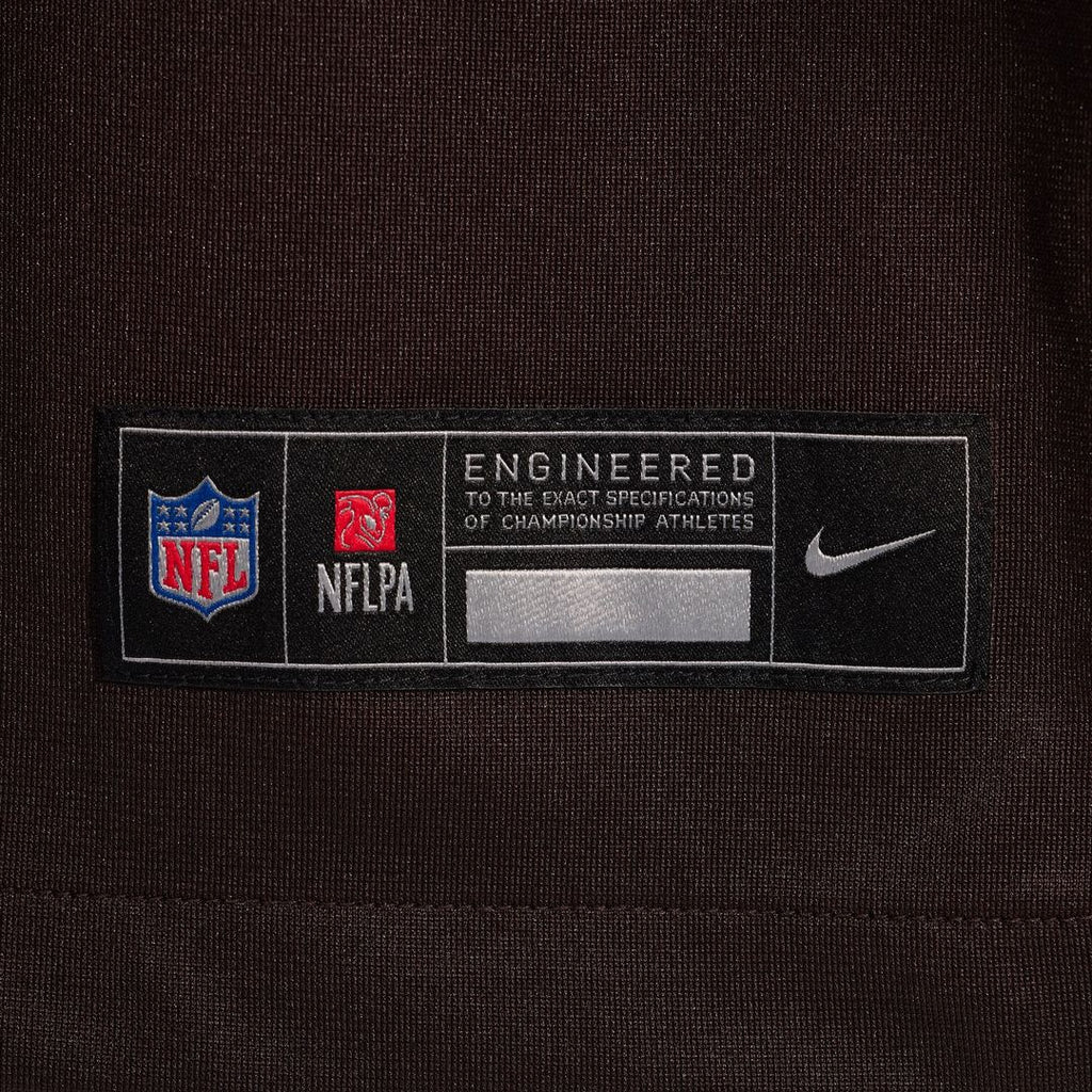 Cleveland Browns Nike White Custom Game Jersey
