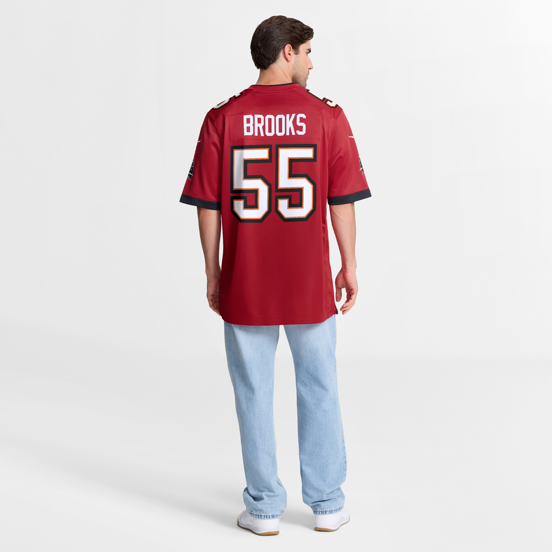 Tampa Bay Buccaneers Derrick Brooks Nike Red Game Retired Player Jersey