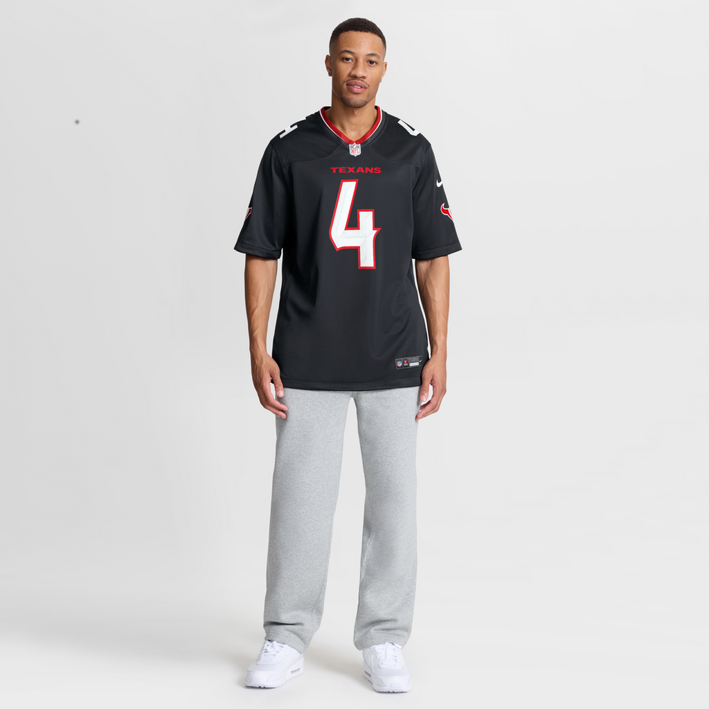 Houston Texans Woody Marks Nike Navy Team Game Jersey