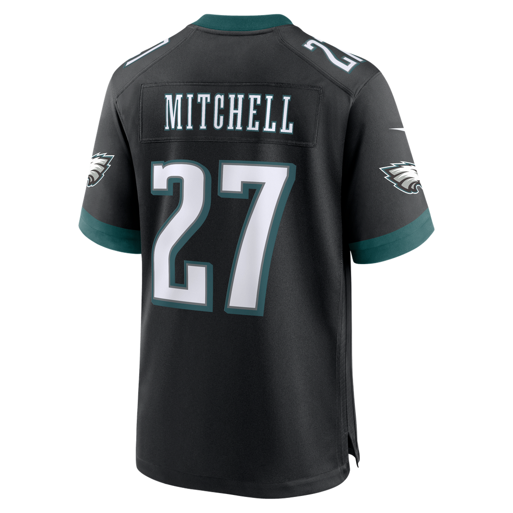 Philadelphia Eagles Quinyon Mitchell Nike Midnight Green Team Game Jersey