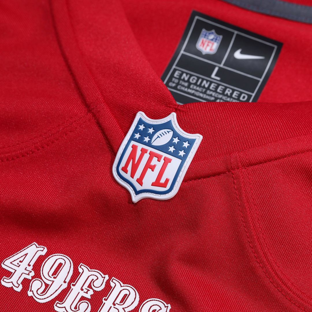 San Francisco 49ers Nike White Game Custom Player Jersey