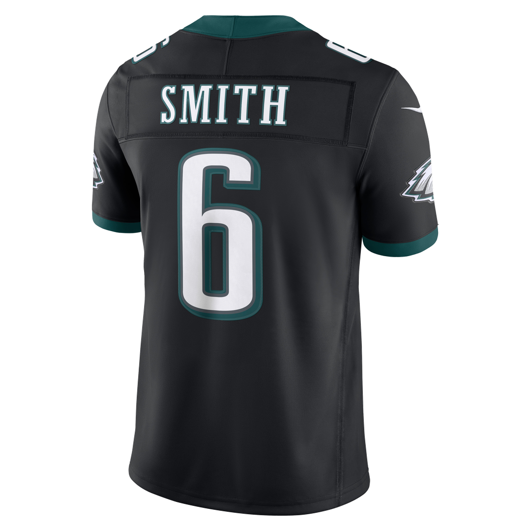Philadelphia Eagles DeVonta Smith Nike Black Alternate Vapor F.U.S.E. Stitched Limited Jersey