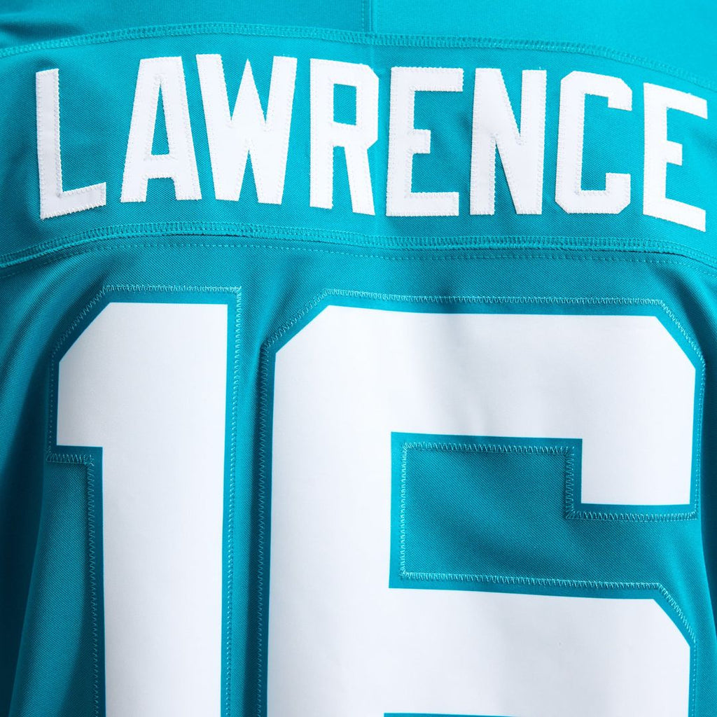 Jacksonville Jaguars Trevor Lawrence Nike Teal Team Vapor F.U.S.E. Stitched Limited Jersey