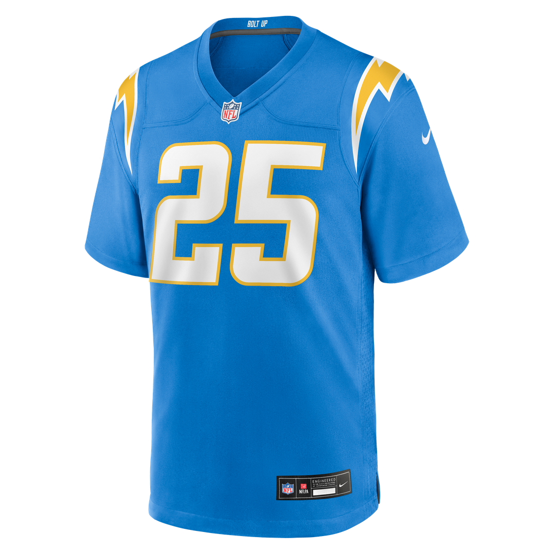 Los Angeles Chargers Joshua Kelley Nike Powder Blue Game Jersey