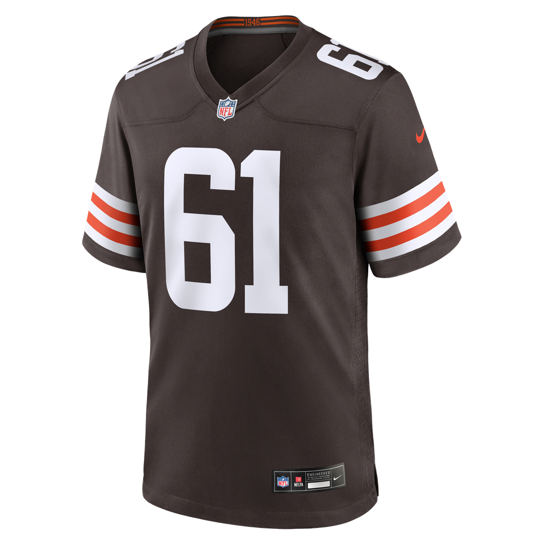 Cleveland Browns Chris Williams Nike Brown Team Game Jersey
