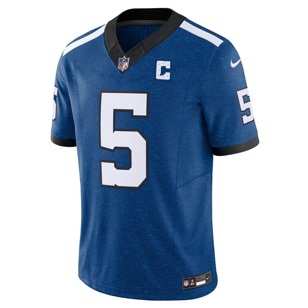 Indianapolis Colts Anthony Richardson Nike Royal Alternate Vapor F.U.S.E. Limited Jersey