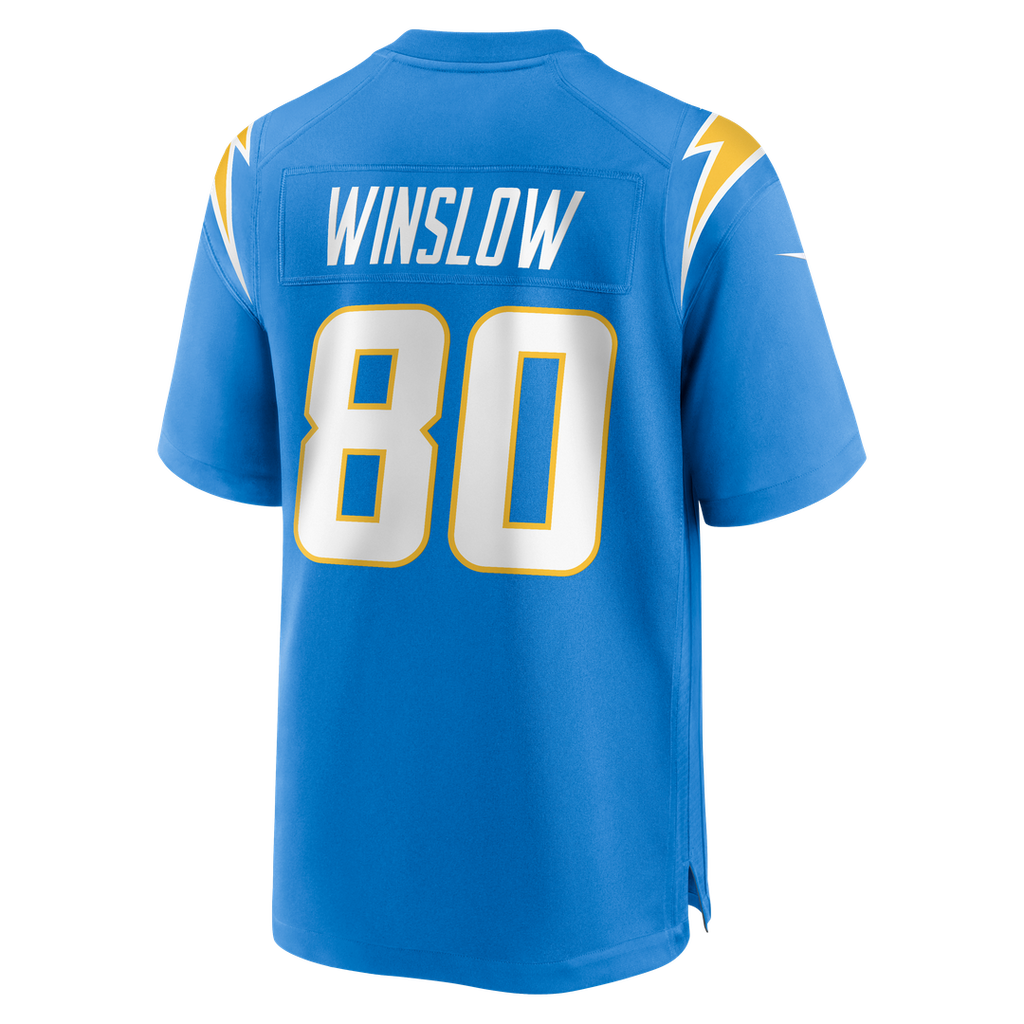 Los Angeles Chargers Kellen Winslow Nike Powder Blue Game Retired Player Jersey