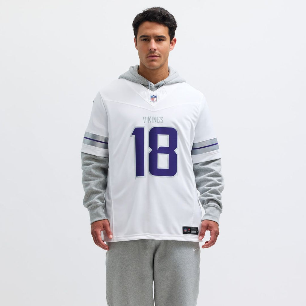 Minnesota Vikings Justin Jefferson Nike White Alternate Vapor F.U.S.E. Limited Jersey
