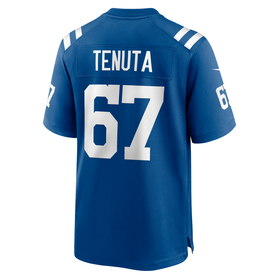 Indianapolis Colts Luke Tenuta Nike Royal Team Game Jersey