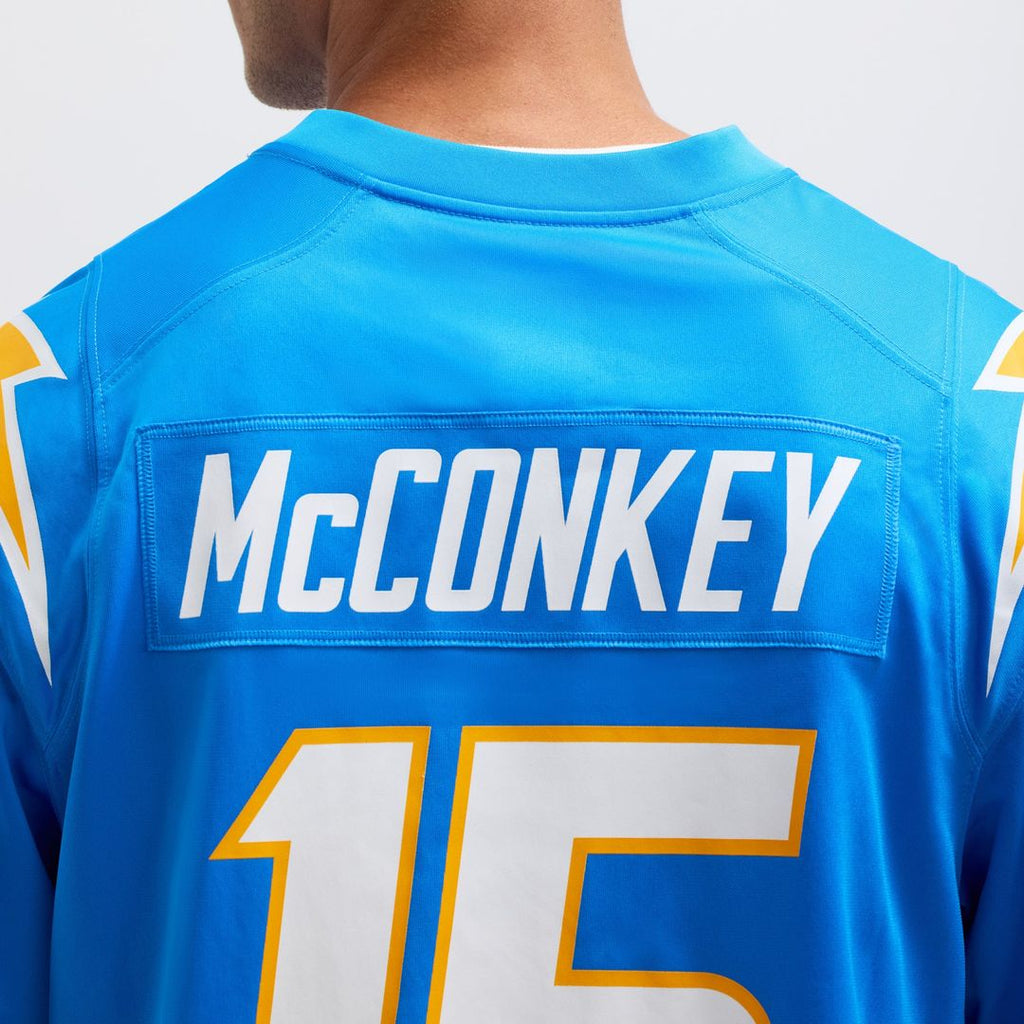 Los Angeles Chargers Ladd McConkey Nike Powder Blue Player Game Jersey