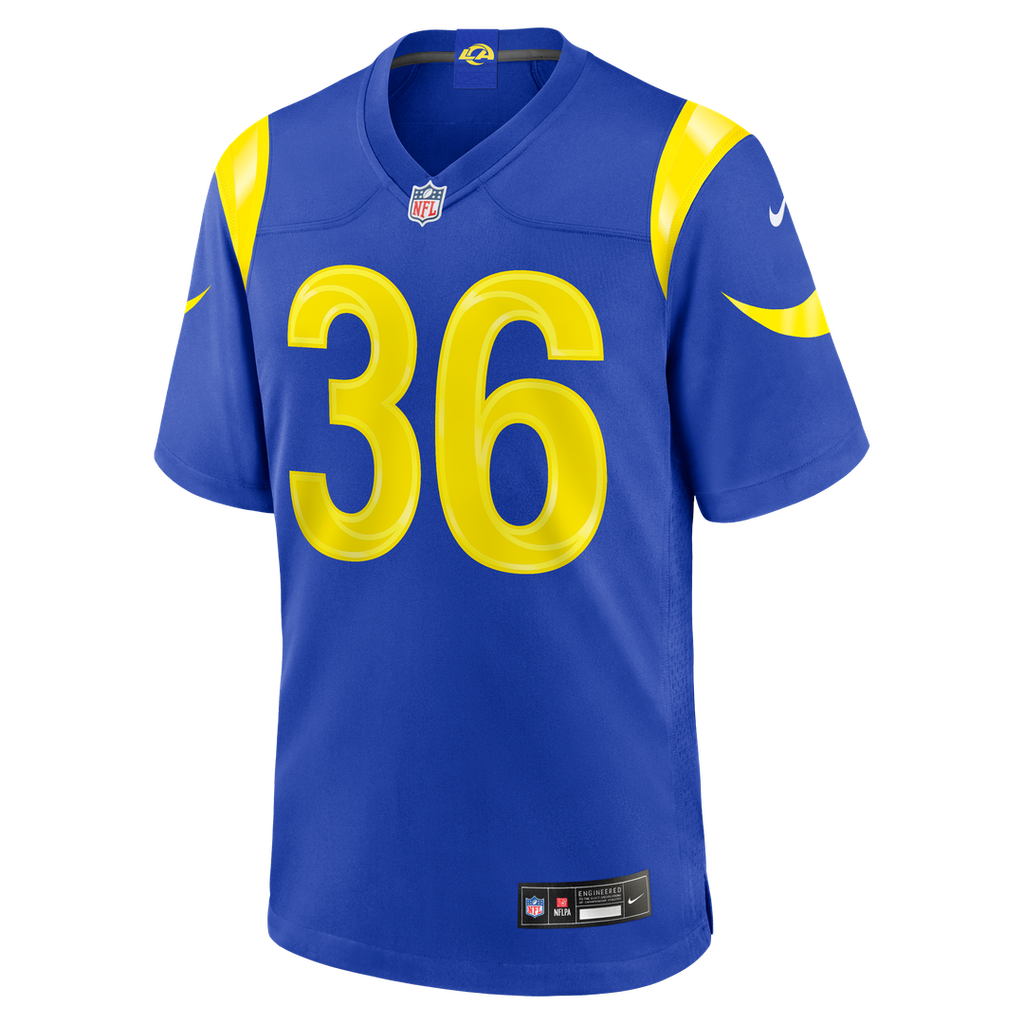 Los Angeles Rams Alex Johnson Nike Royal Team Game Jersey