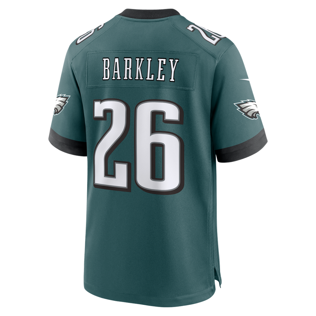 Philadelphia Eagles Saquon Barkley Nike Kelly Green Alternate Game Jersey