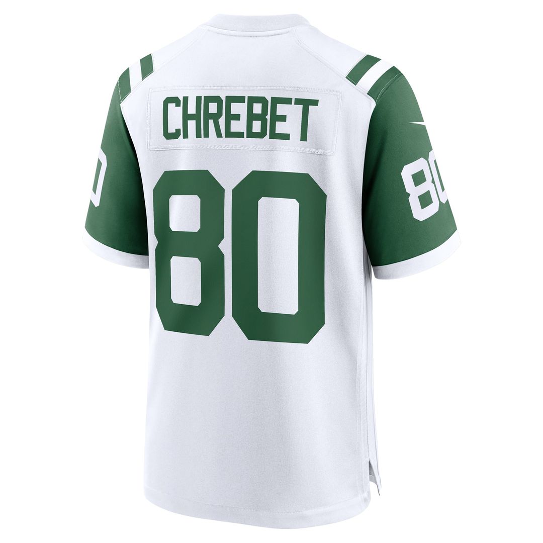 New York Jets Wayne Chrebet Nike White Retired Player Alternate Game Jersey
