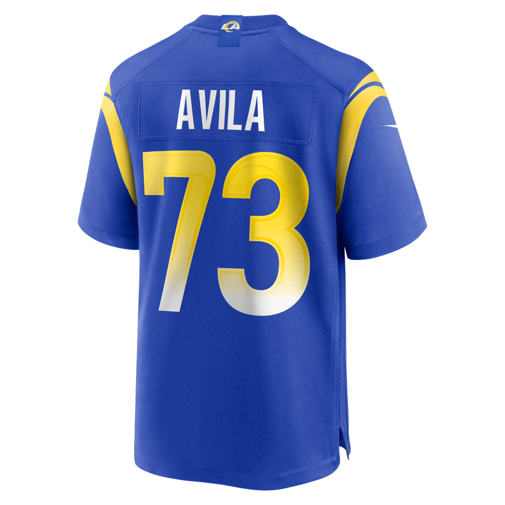 Los Angeles Rams Steve Avila Nike Royal Home Game Jersey