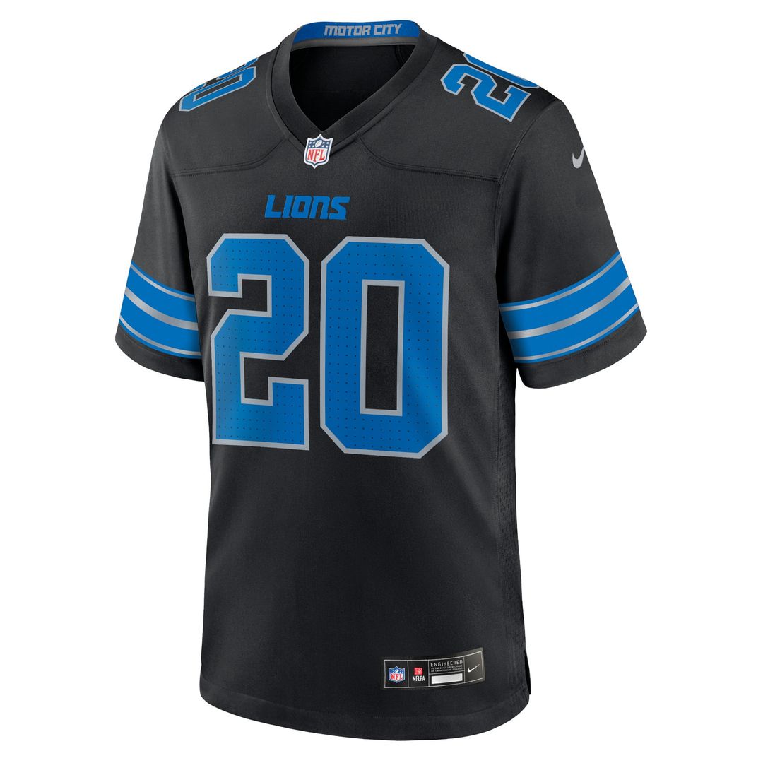 Detroit Lions Barry Sanders Nike Blue Retired Player Game Jersey