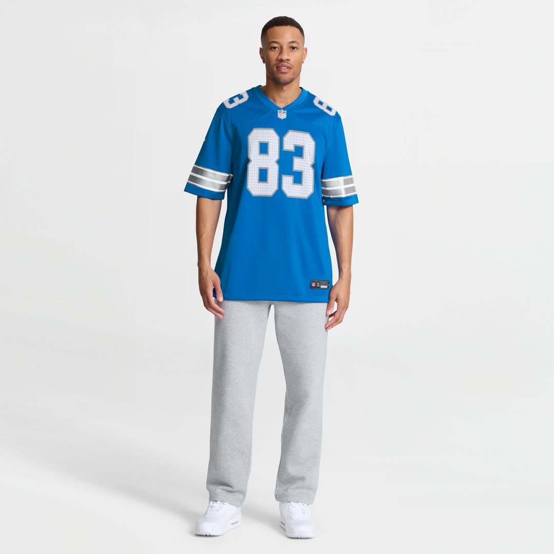 Detroit Lions Tyler Conklin Nike Blue Team Game Jersey
