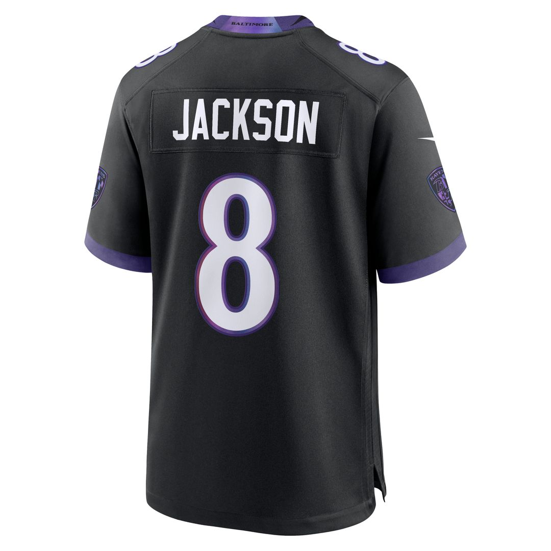 Baltimore Ravens Lamar Jackson Nike Purple Alternate Game Jersey