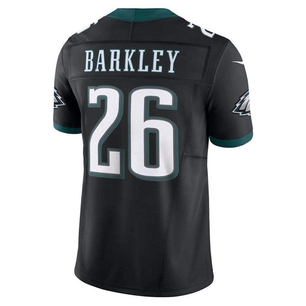 Philadelphia Eagles Saquon Barkley Nike Black Vapor F.U.S.E. Limited Jersey
