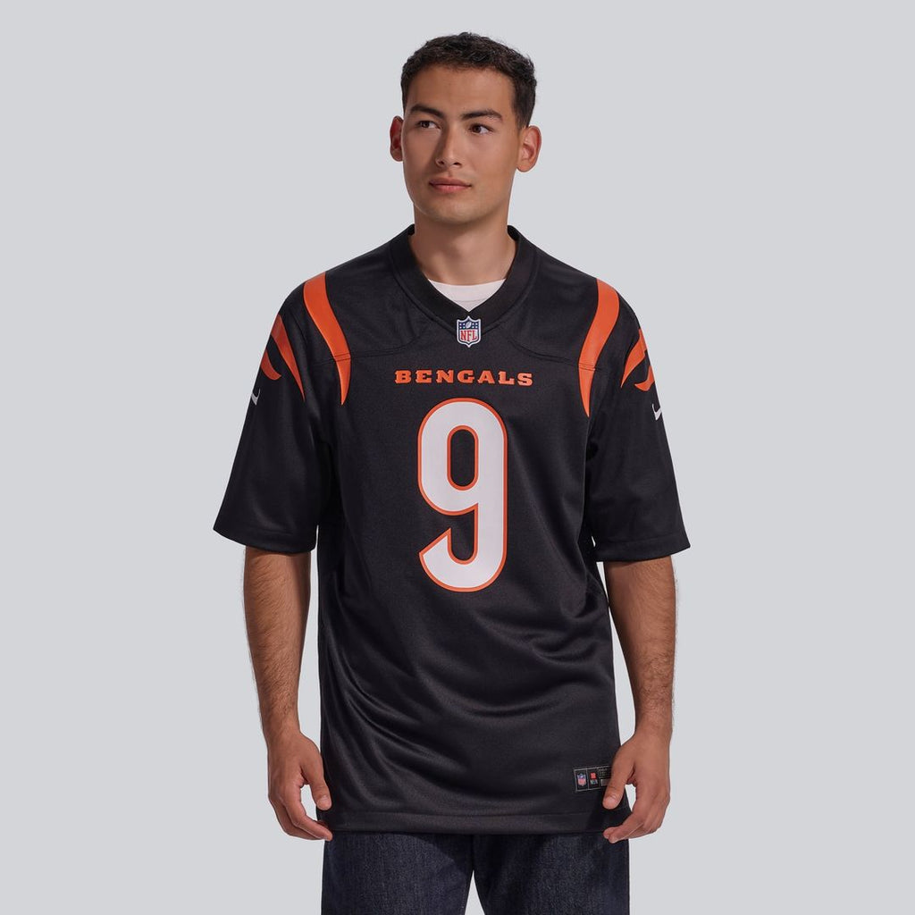 Cincinnati Bengals Joe Burrow Nike Black Player Game Jersey