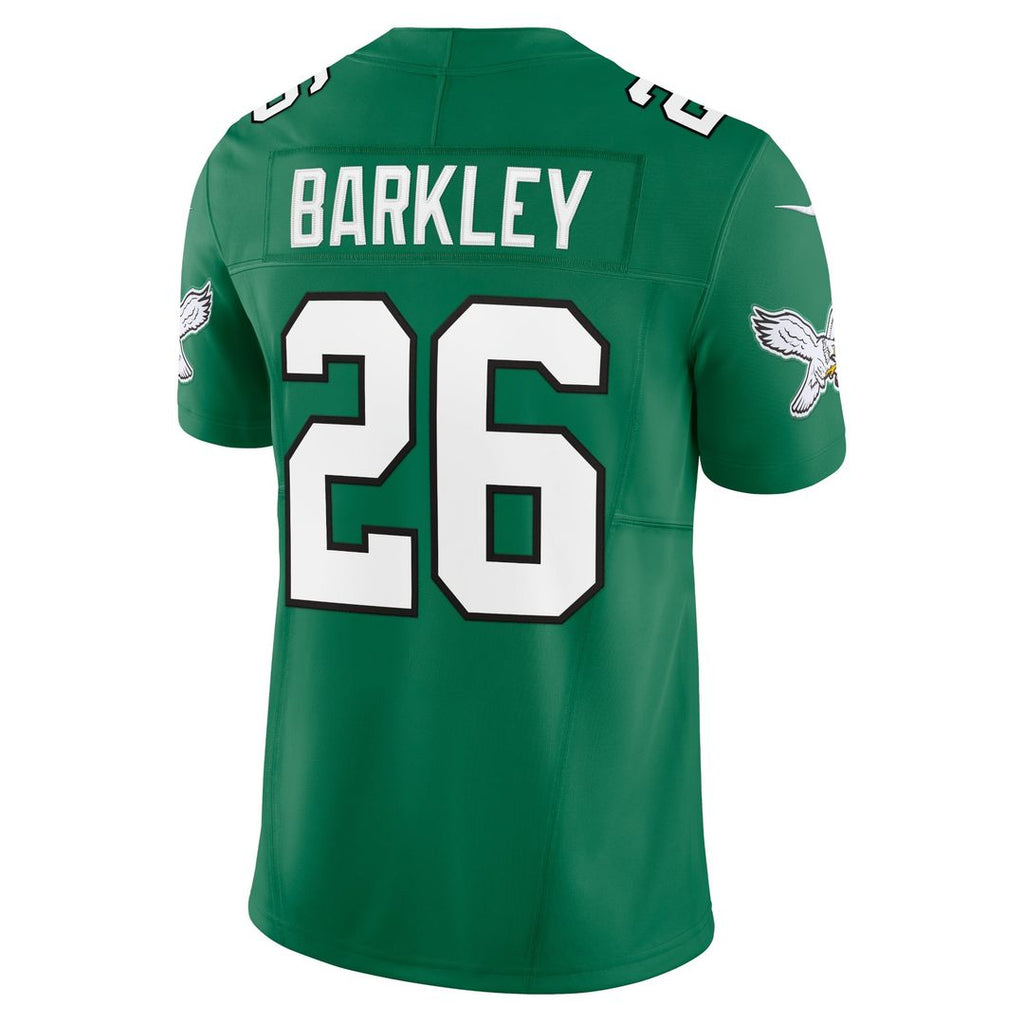 Philadelphia Eagles Saquon Barkley Nike Black Vapor F.U.S.E. Limited Jersey