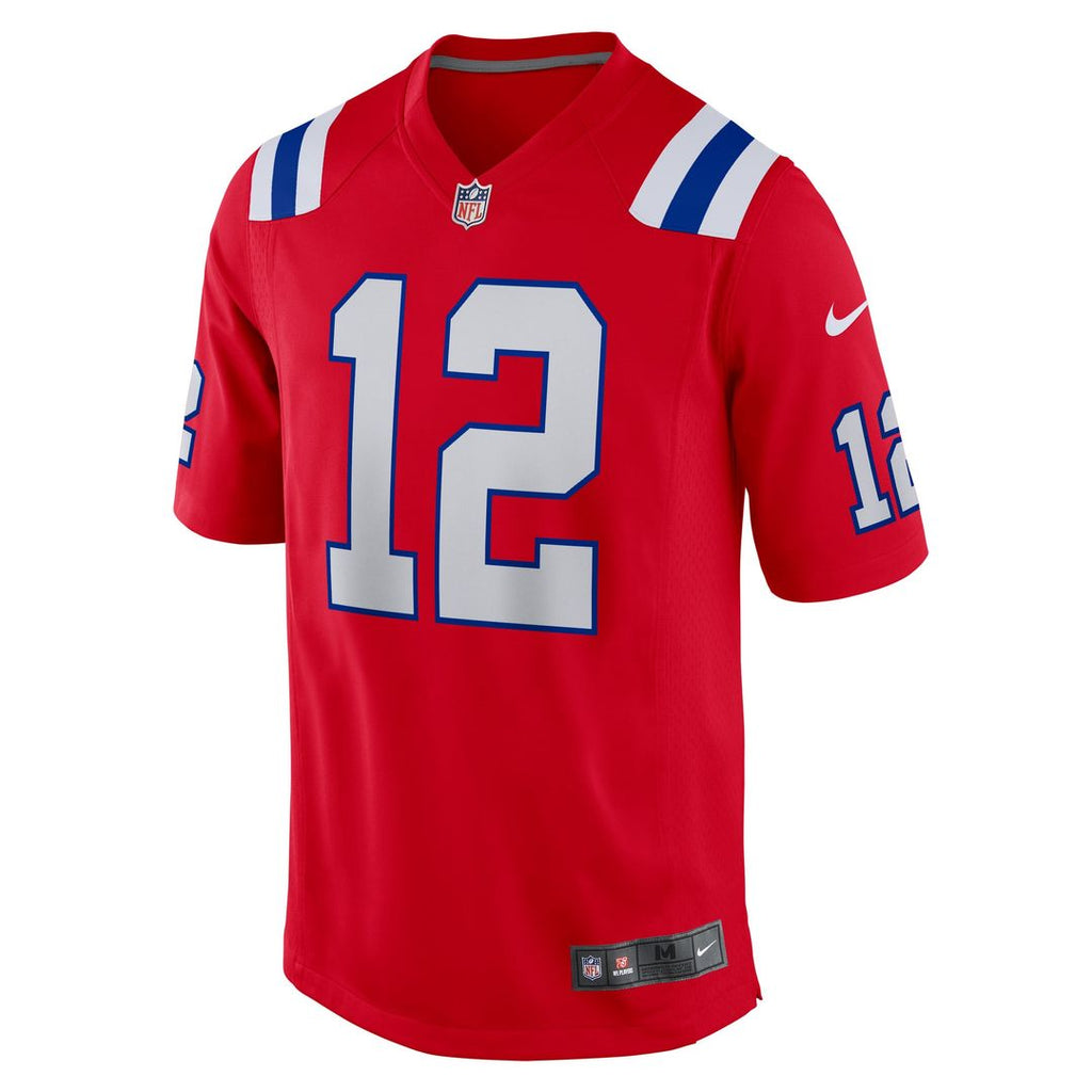 New England Patriots Nike Navy Game Retired Player Jersey