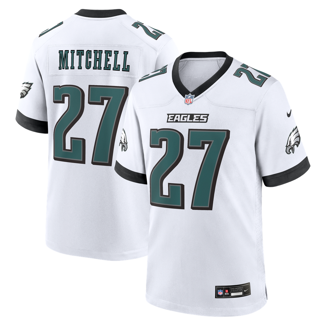 Philadelphia Eagles Quinyon Mitchell Nike Kelly Green Alternate Game Jersey