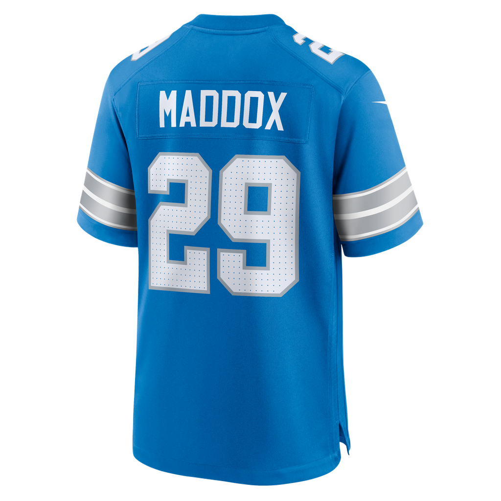 Detroit Lions Avonte Maddox Nike Blue Team Game Jersey