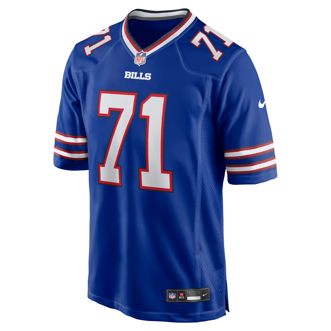 Buffalo Bills Jedrick Wills Jr. Nike Royal Team Game Jersey