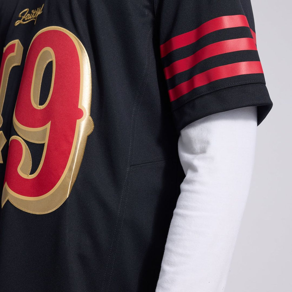 San Francisco 49ers The Faithful Nike Black Rivalries Collection Stitched Limited Jersey
