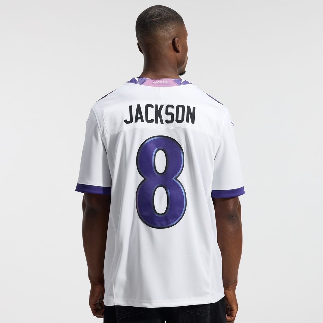 Baltimore Ravens Lamar Jackson Nike Black Alternate Alternate Vapor F.U.S.E. Stitched Limited Jersey