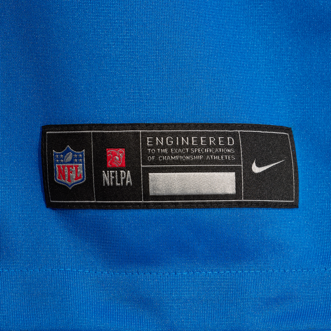 Detroit Lions Calvin Johnson Nike Blue Team Retired Game Jersey
