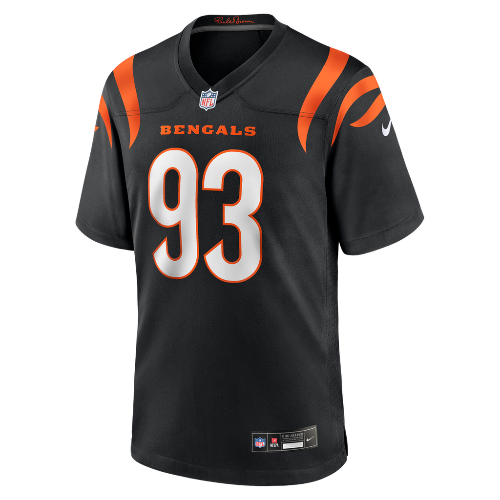 Cincinnati Bengals McKinnley Jackson Nike Black Game Jersey