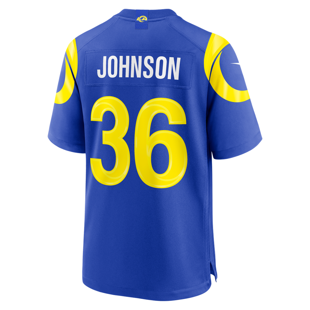 Los Angeles Rams Alex Johnson Nike Royal Team Game Jersey