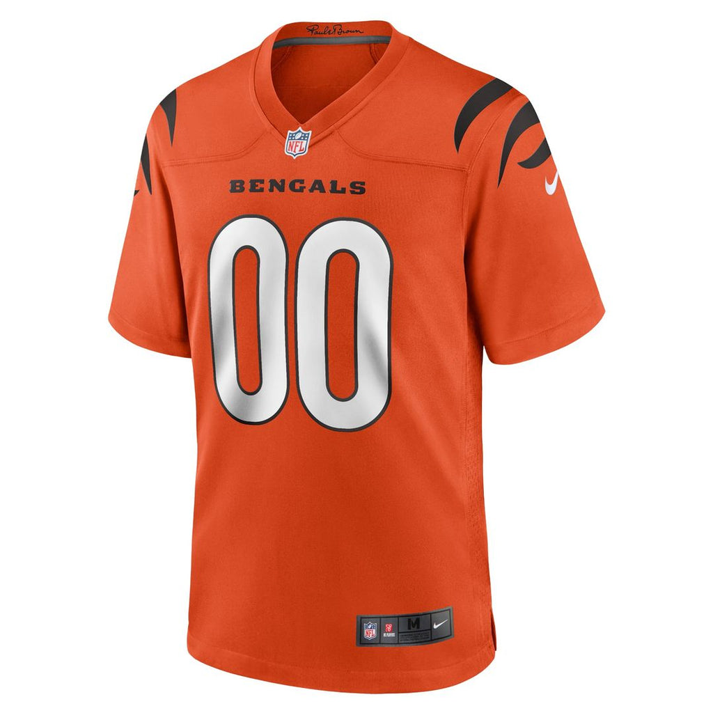 Cincinnati Bengals Nike White Game Custom Jersey