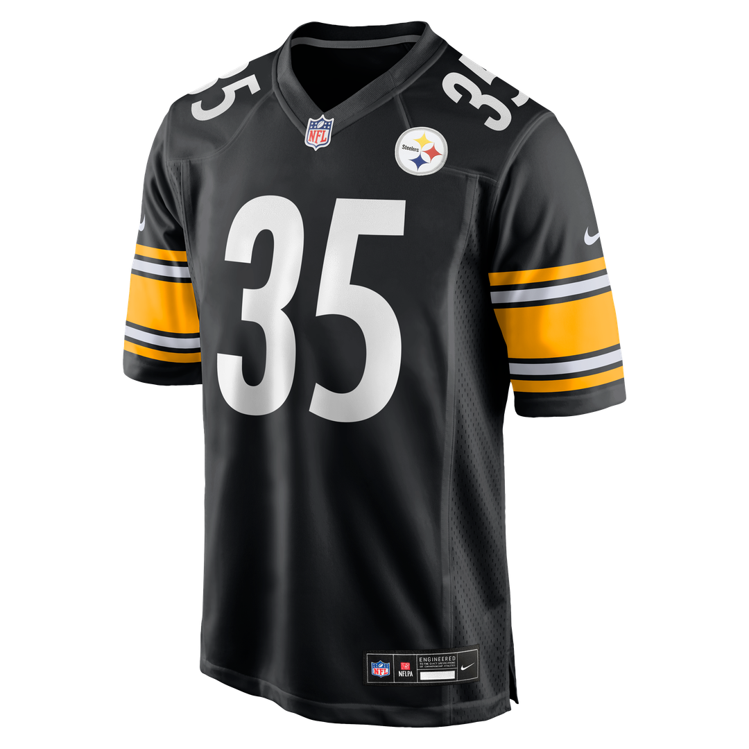 Pittsburgh Steelers Jamel Dean Nike Black Team Game Jersey