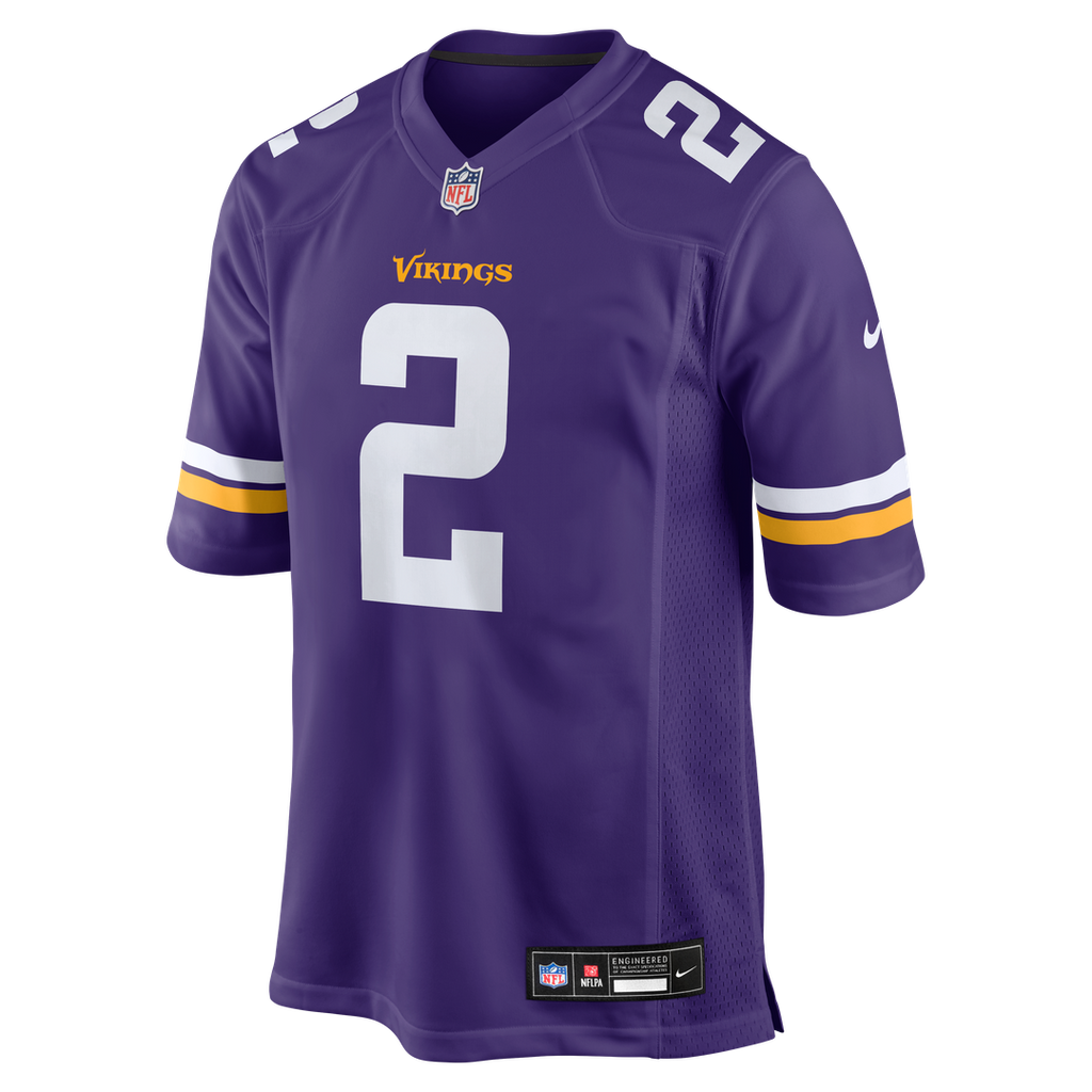 Minnesota Vikings Stephon Gilmore Nike Purple Game Jersey