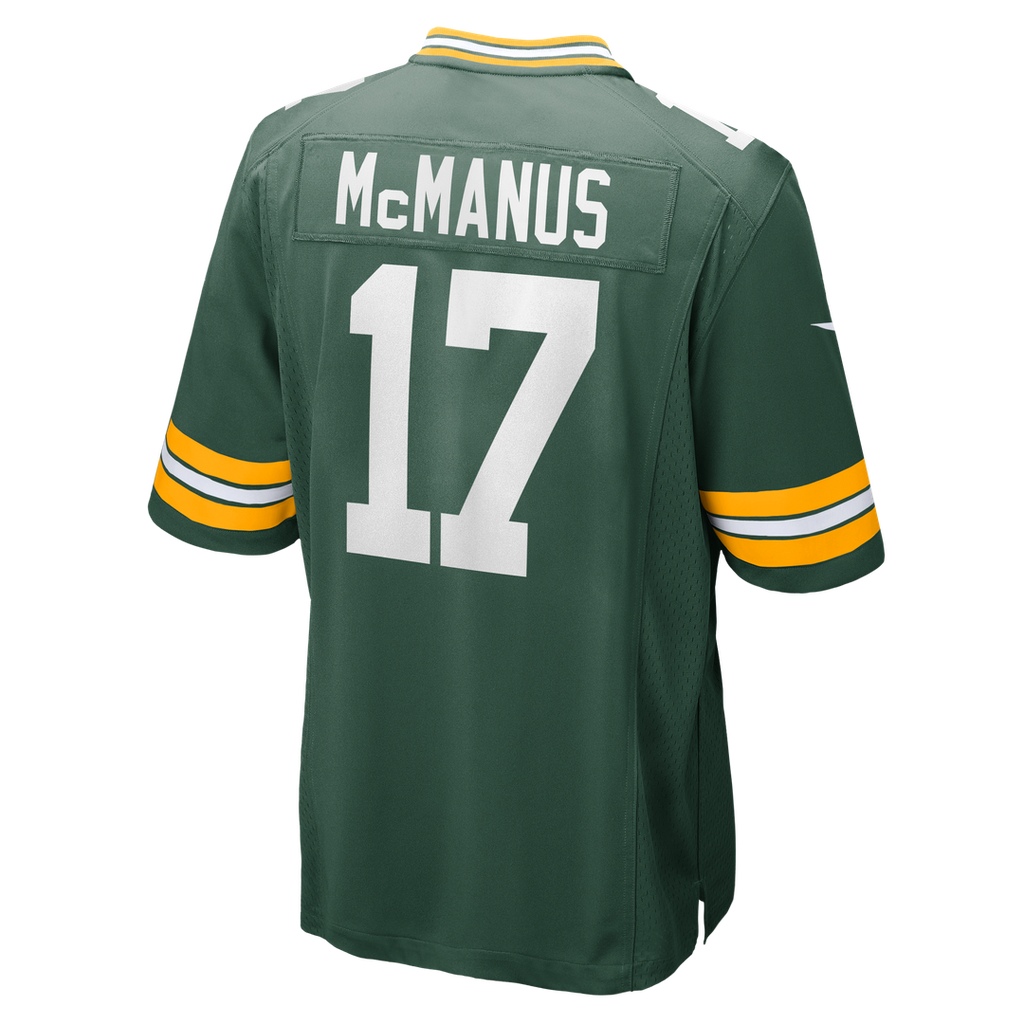 Green Bay Packers Brandon McManus Nike Green Team Game Jersey