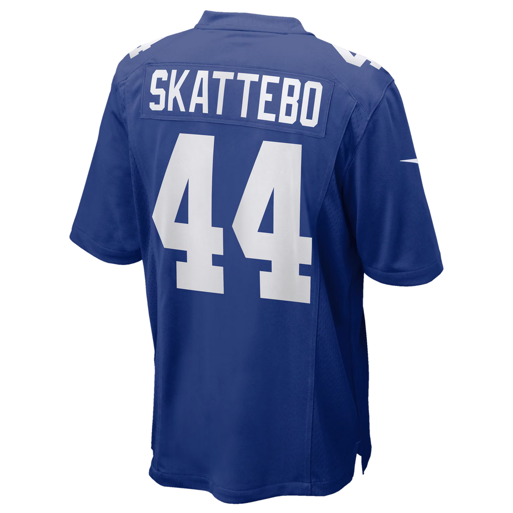 New York Giants Cam Skattebo Nike White Game Jersey