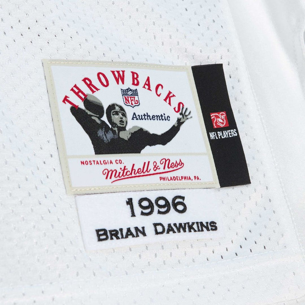 Philadelphia Eagles Brian Dawkins Mitchell & Ness Green 2007 Authentic Throwback Retired Player Jersey